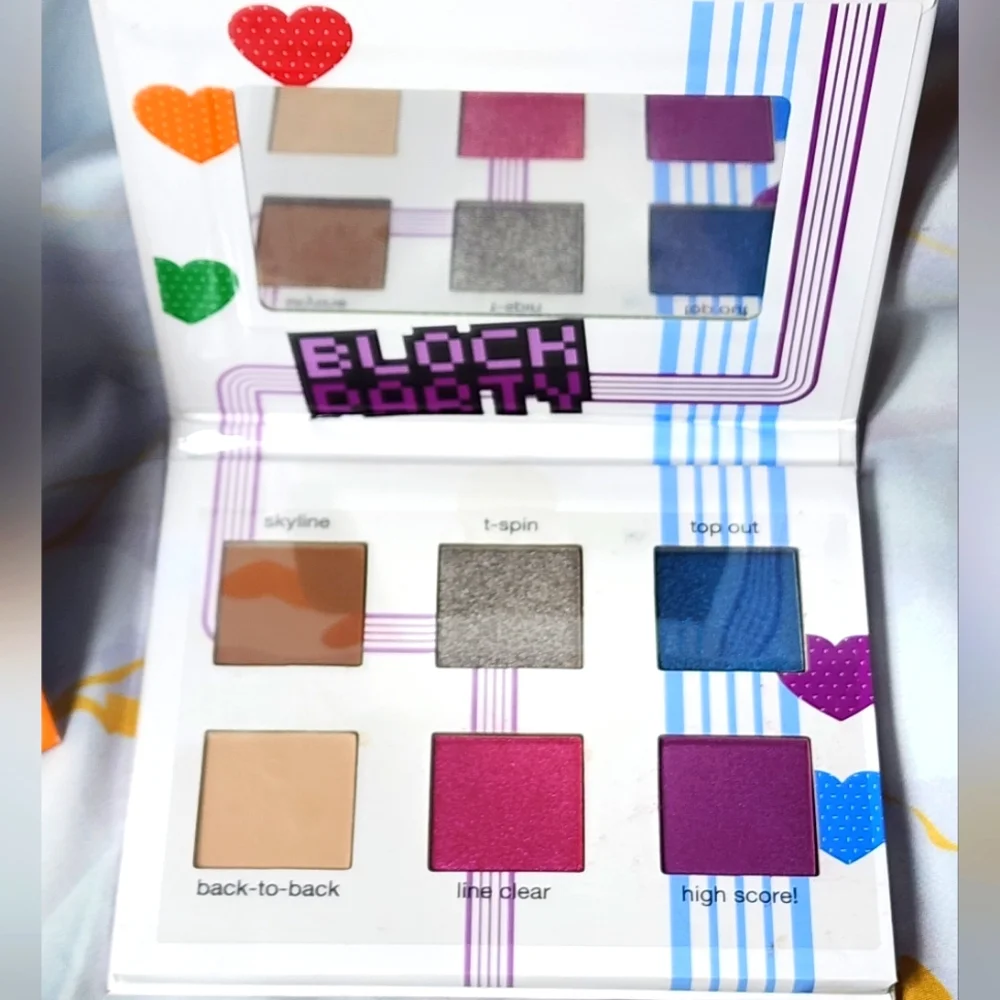 Tetris Eyeshadow Palette 6 Shades NEW